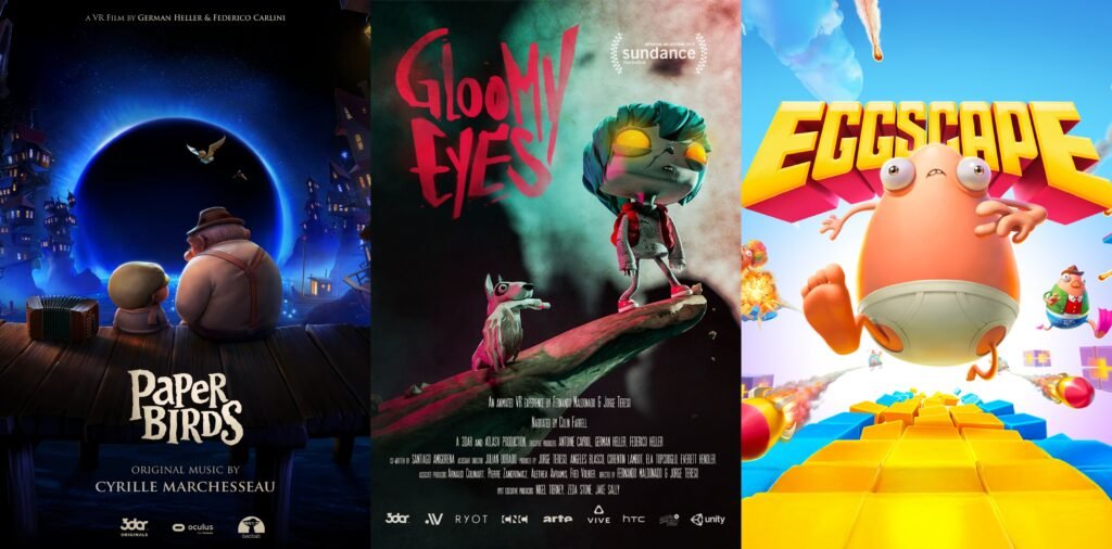 poster de Paper birds, gloomy eyes e Eggscape