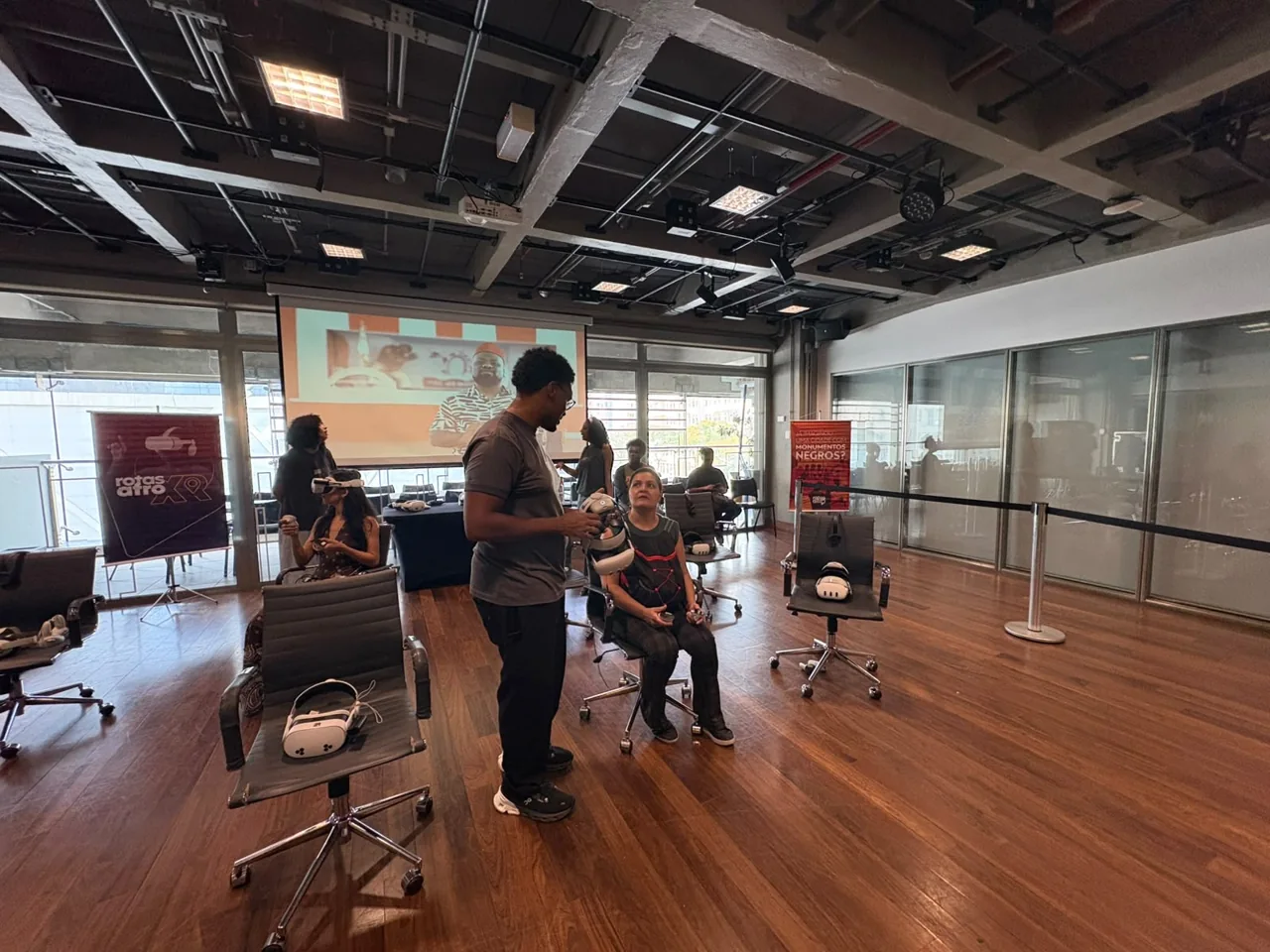 Rotas Afro XR: cultura negra em realidade virtual e aumentada no Sesc Avenida Paulista